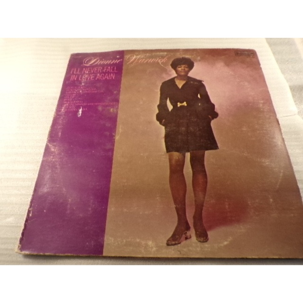 Dionne Warwick I'll Never Fall In Love Again Vinyl LP Scepter SPS 581 1970 Pop